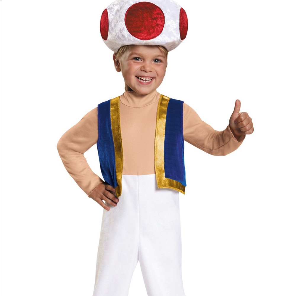 Mushroom Head Childs Small Halloween Costume